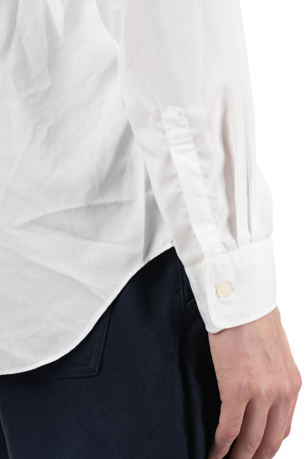 Comme Des Garcons Homme Deux - Black Button Up Shirt - Off White