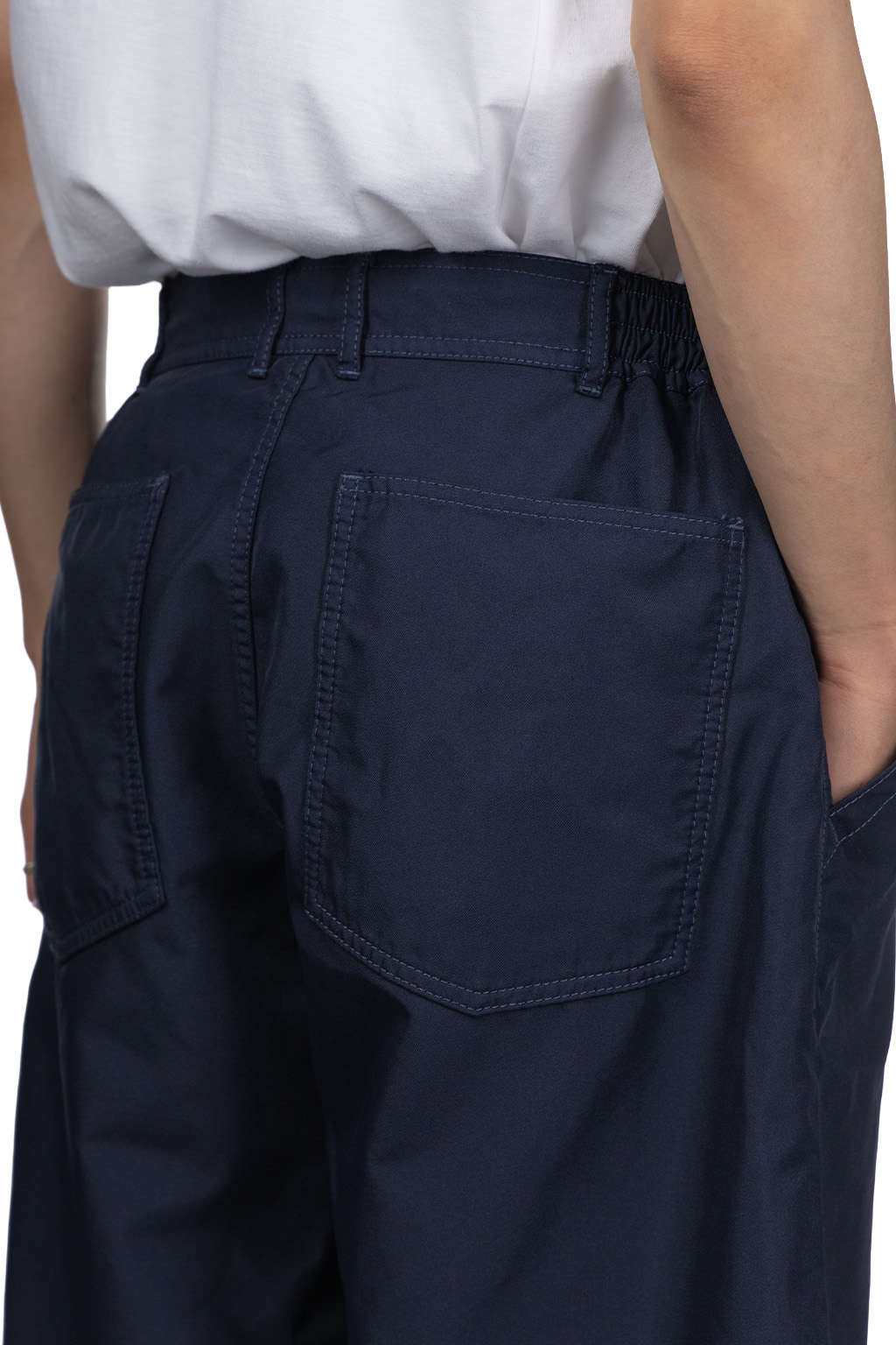 Comme Des Garcons Homme Deux - Denim Style Short - Navy