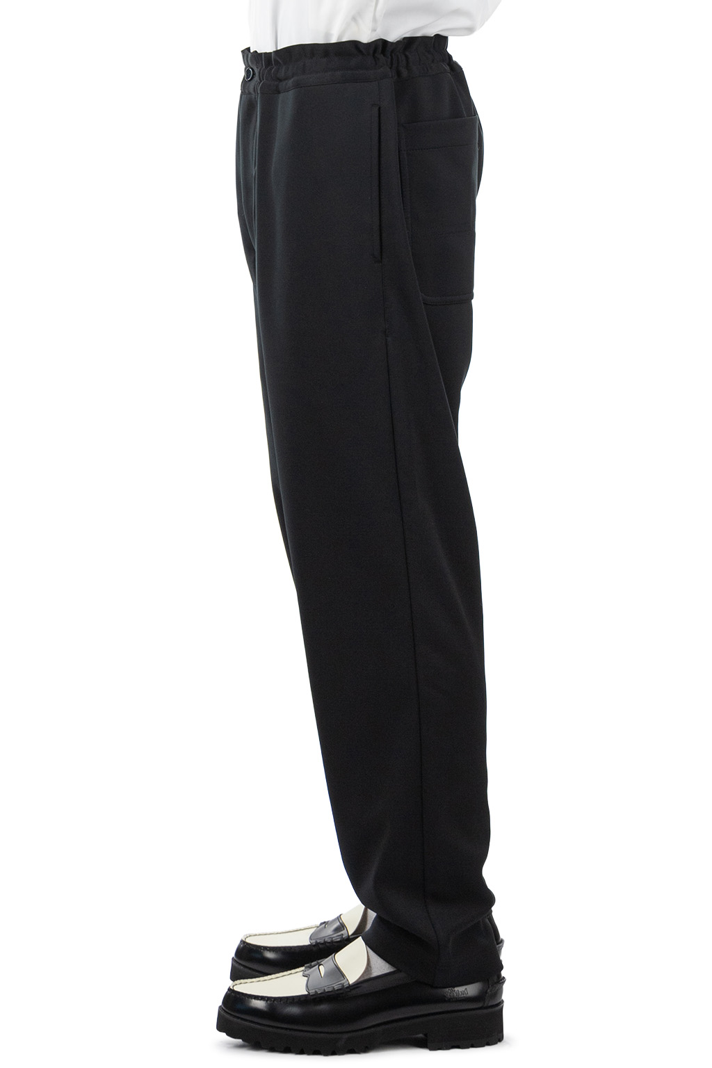 Comme Des Garcons Homme Deux - Gathered-Waist Trousers - Black