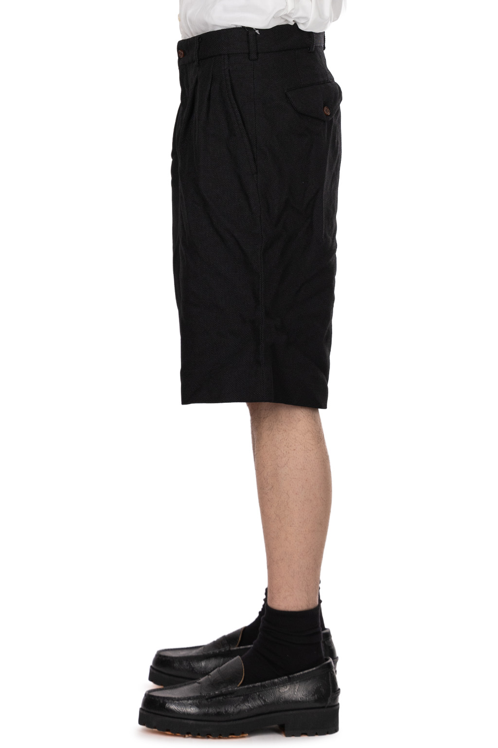 Comme Des Garcons Homme Deux - Men's Shorts - Black