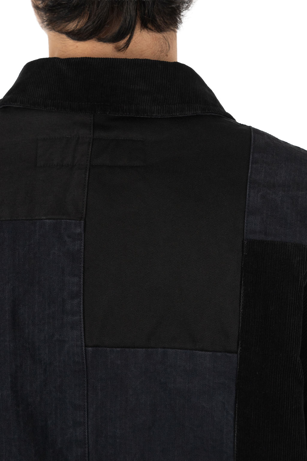 Comme Des Garcons Homme - Oxford Patchwork Jacket - Black