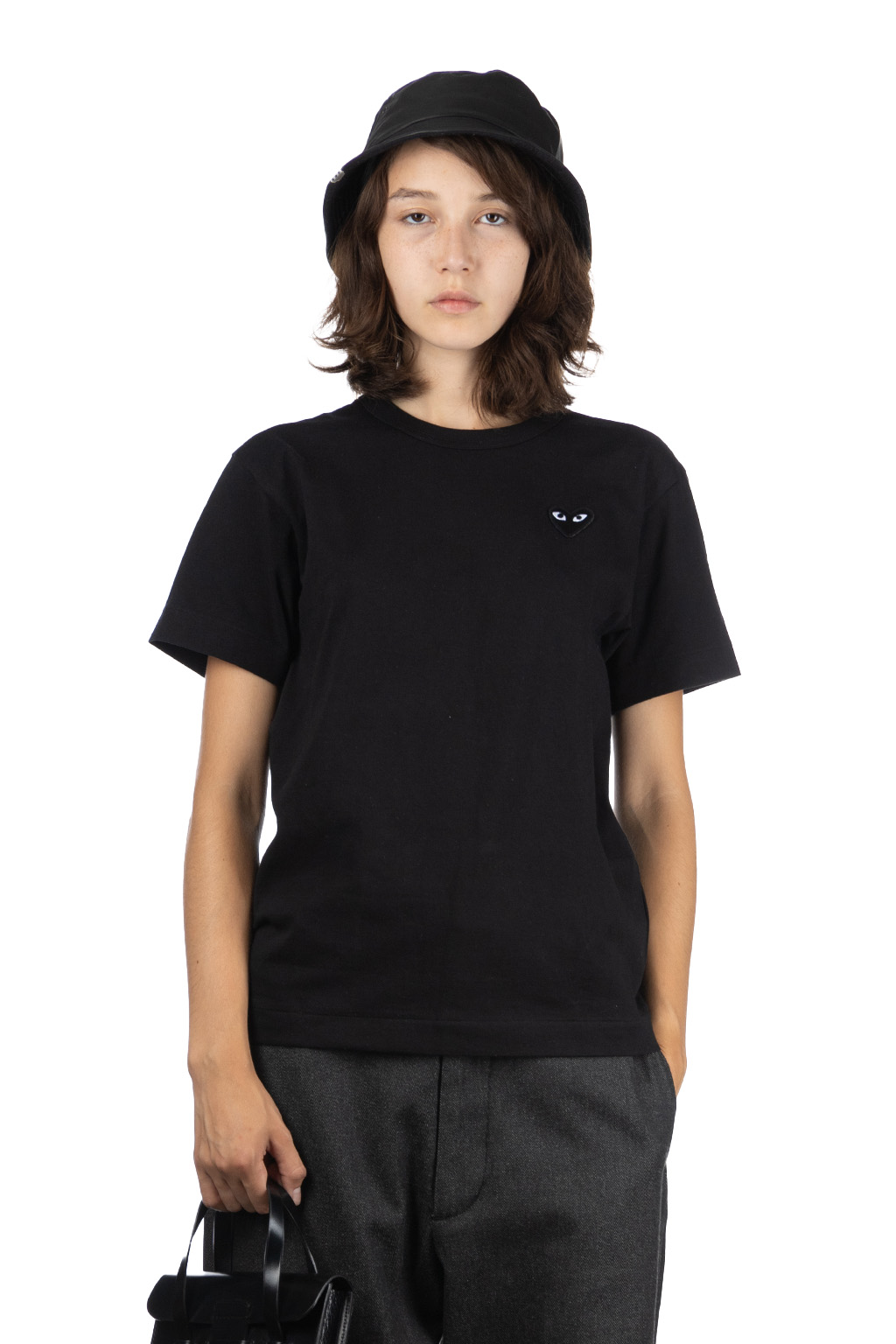 Comme Des Garcons Play - Unisex Black Heart T-Shirt - Black