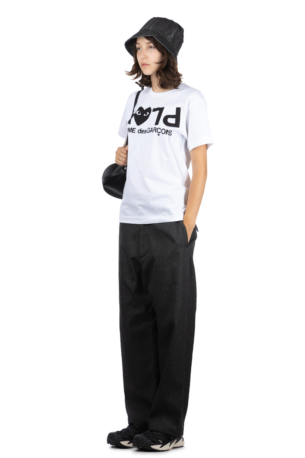 COMME des GARÇONS COMME des GARÇONSカットソー COMME des GARCONS ハート ロゴ カットソー (COMME des GARCONS