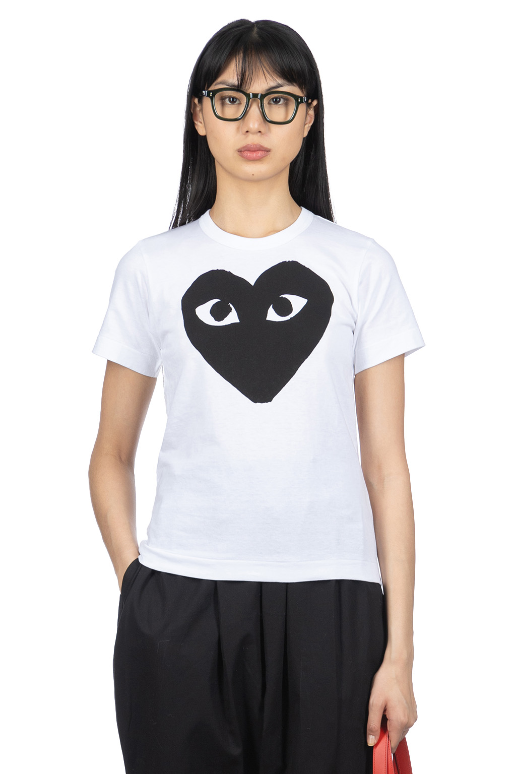 HGC-E329/COMME des GARCONS Tシャツ ストレッチ S-