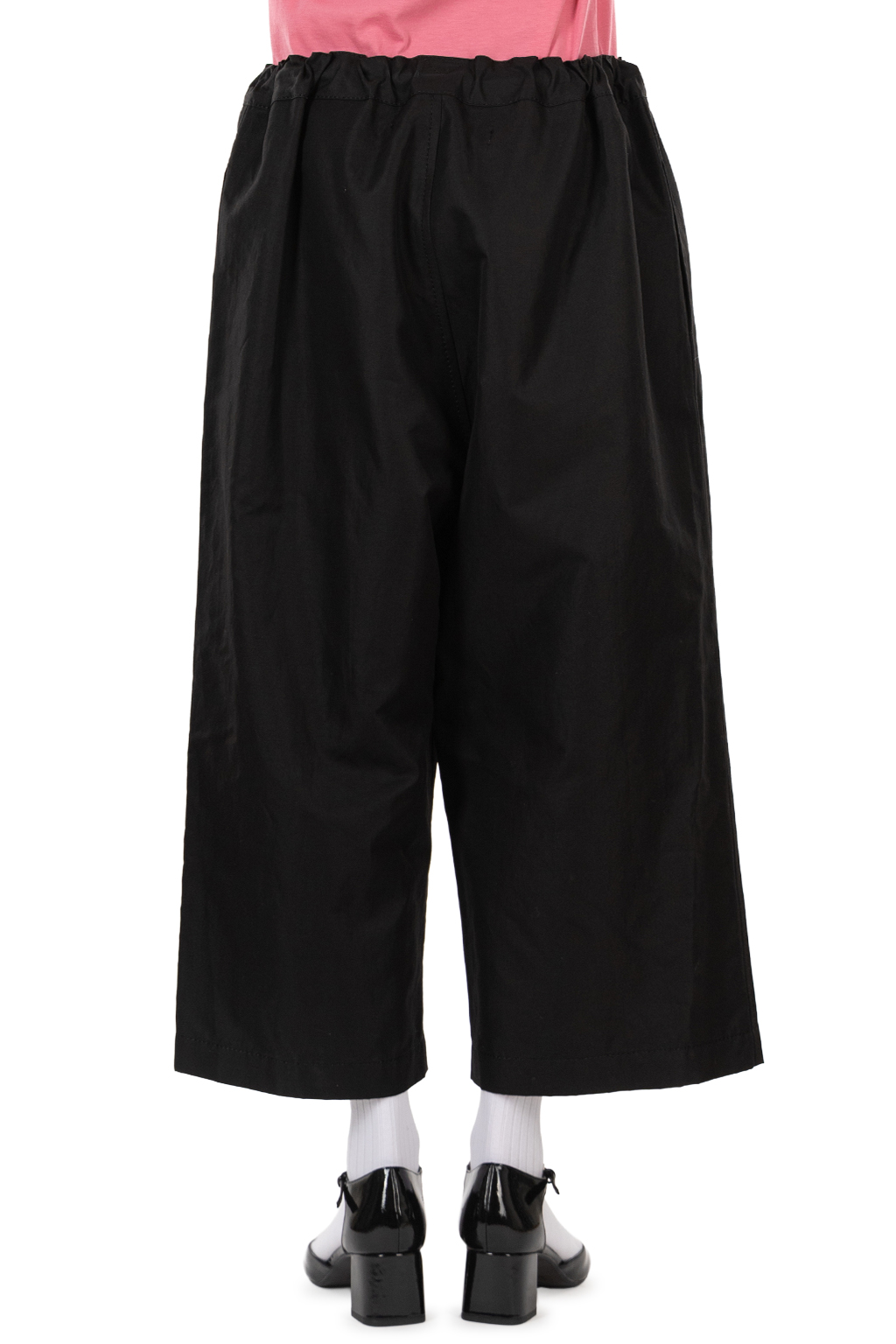 Comme Des Garcons TAO - Cotton Linen Drawstring Pants - Black