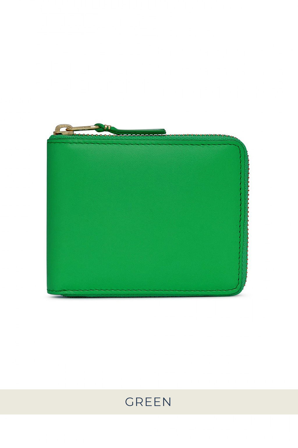 Comme Des Garcons Wallets Classic Leather Zip Around Wallet - 4 Colour Choices