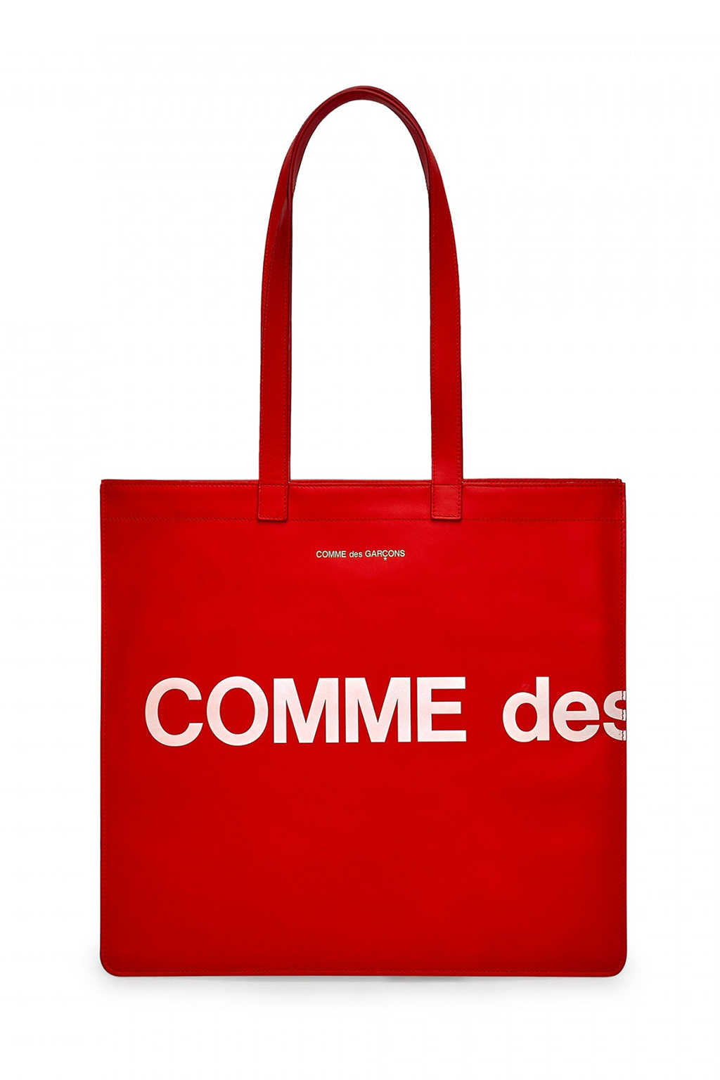 Comme Des Garcons Wallets Huge Logo Bag - Red