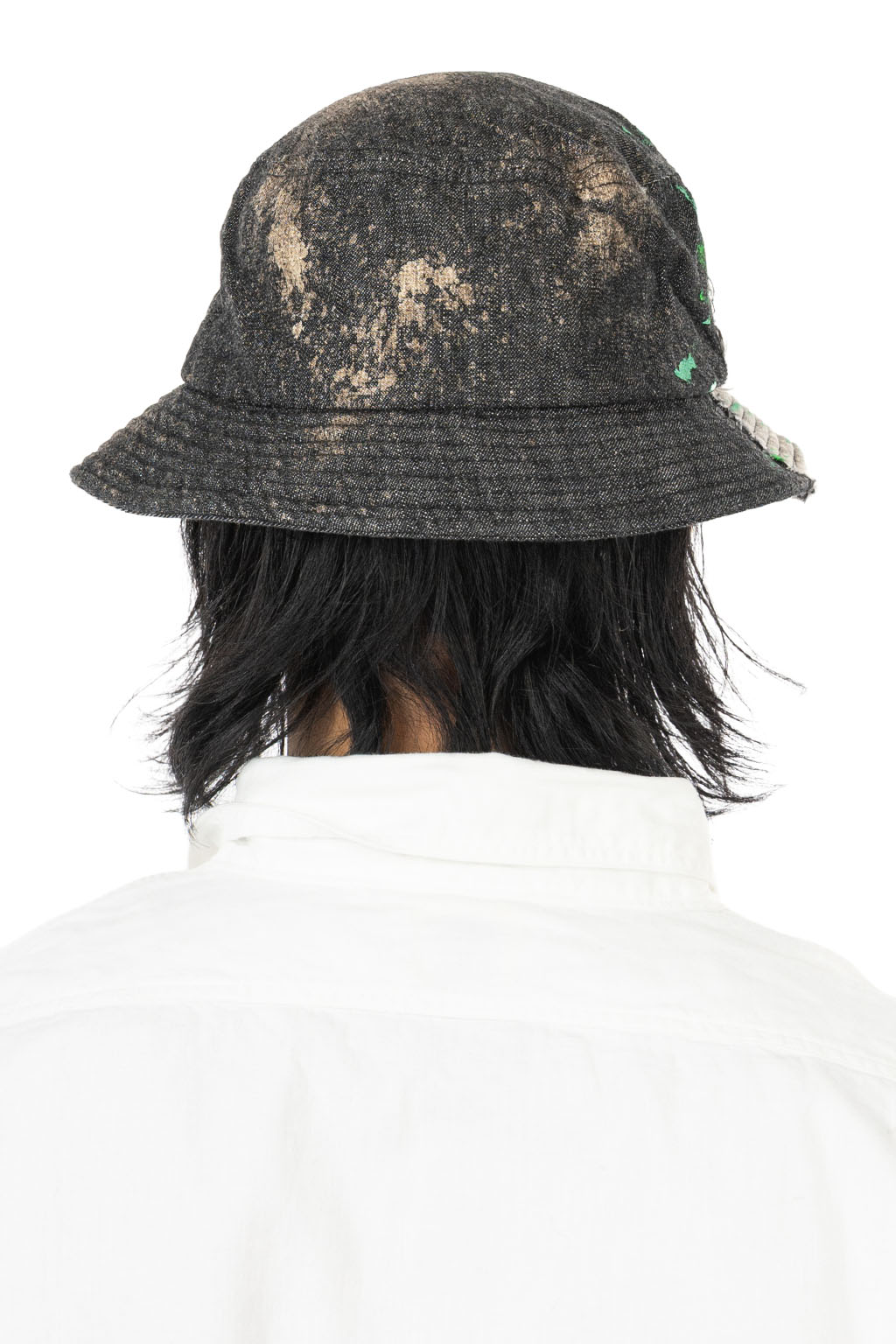Decho - Bleach and Crash Color Bucket Hat - Black