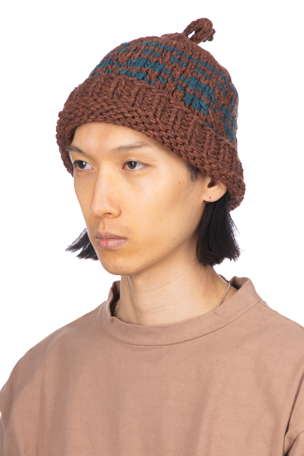 Decho Gun BlueButtonShop - Decho - Decho-HAND-KNIT-CAP-in-3-Color-Choices-10-6AD22
