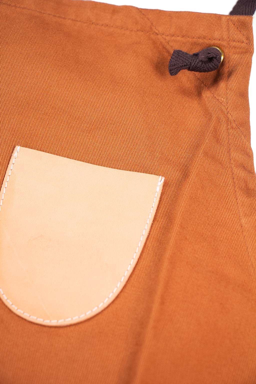 Decho Lumber Bib Apron (Br)