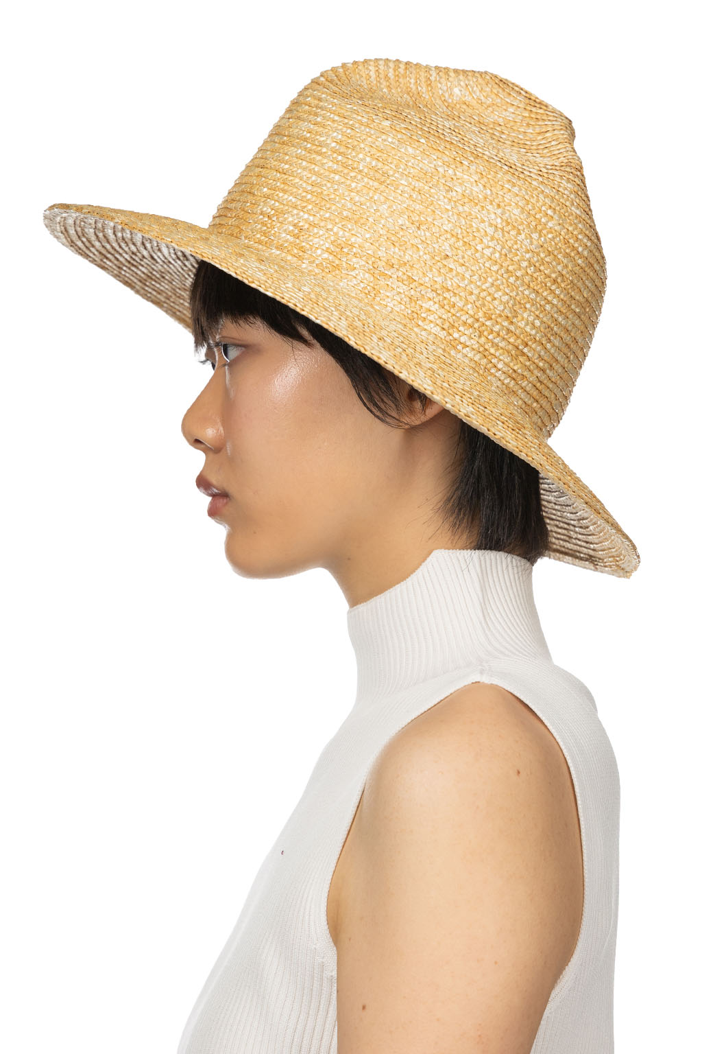 Decho - Raffia Mountain Hat - Natural
