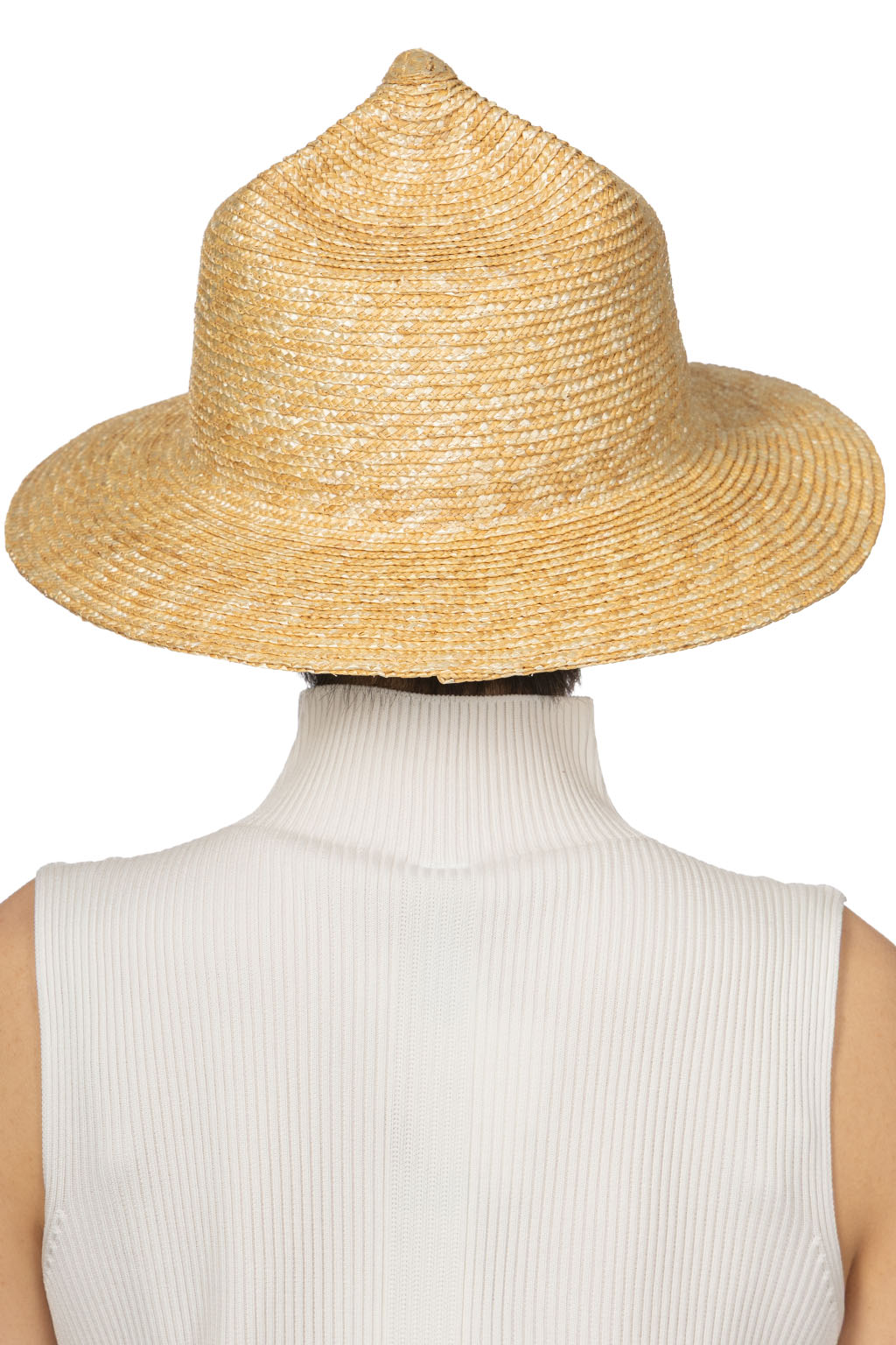 Decho - Raffia Mountain Hat - Natural