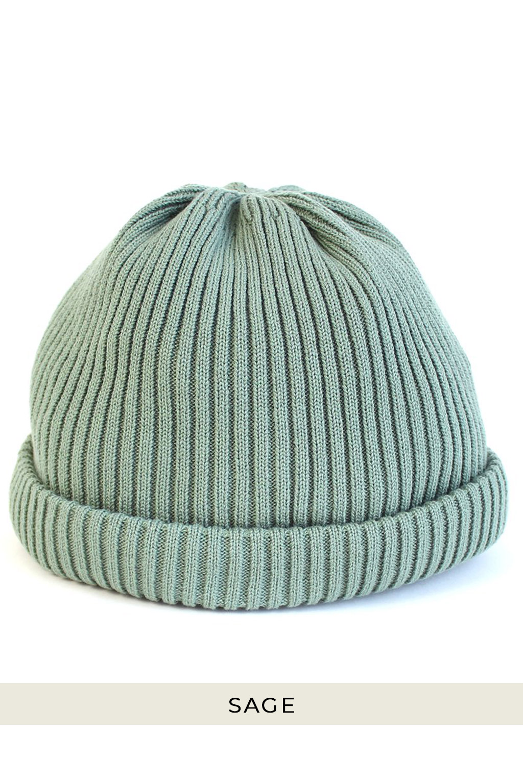 Decho Roll Knit Cap in 4 Color Choices
