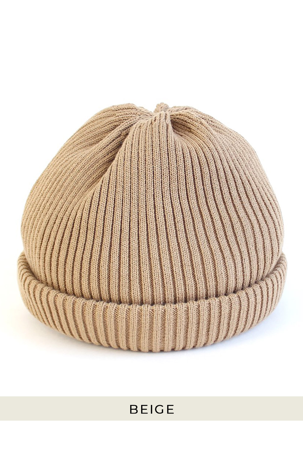 Decho Roll Knit Cap in 4 Color Choices
