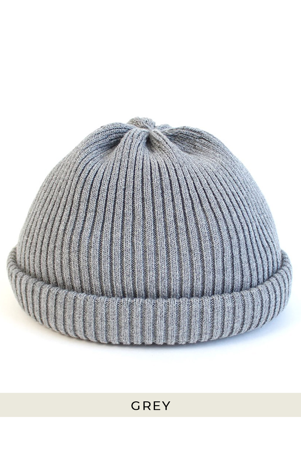 Decho Roll Knit Cap in 4 Color Choices