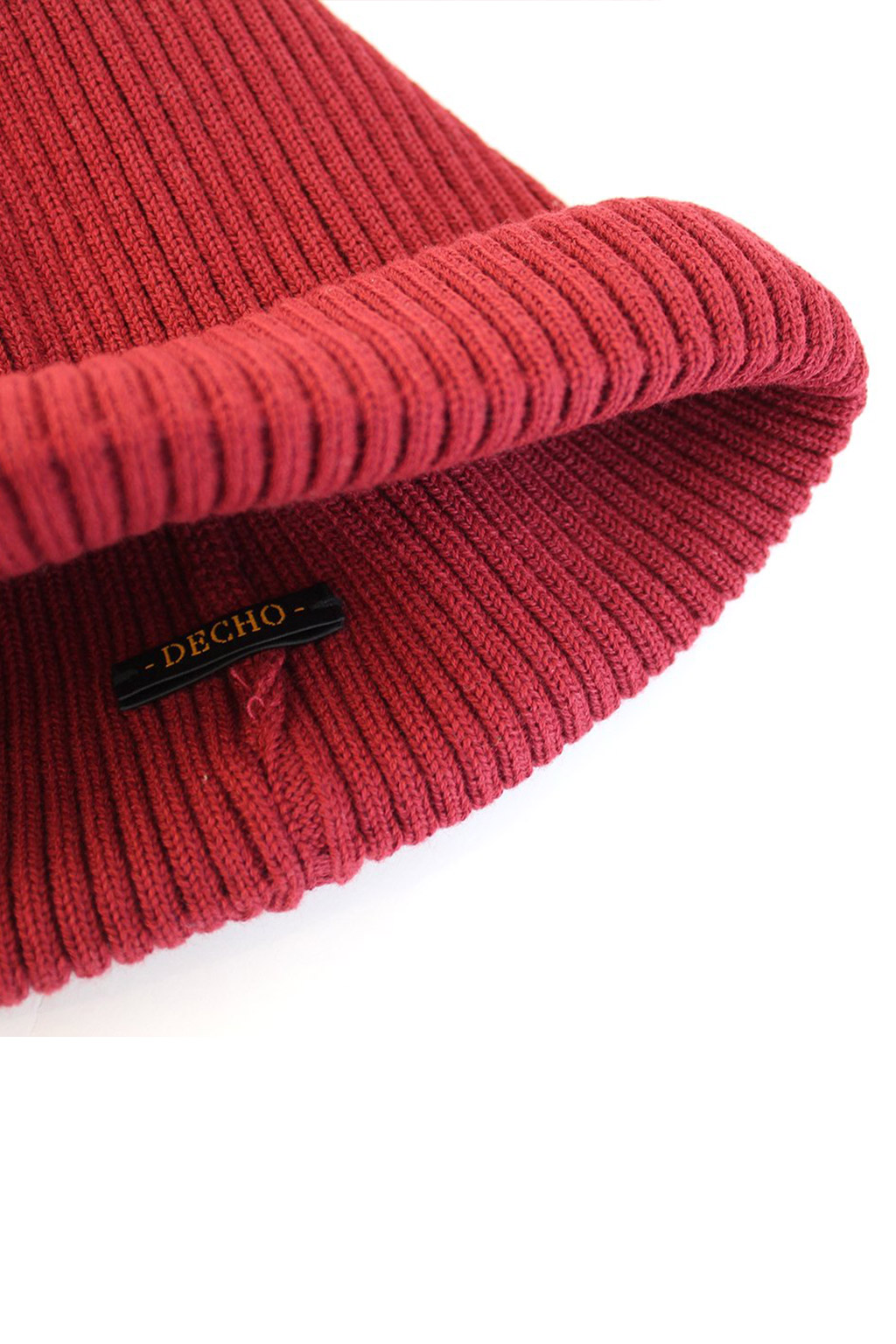 Decho Roll Knit Cap in 4 Color Choices