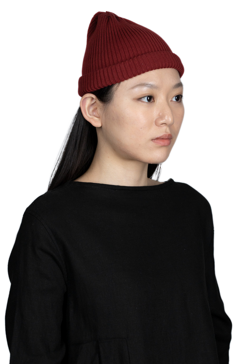 Decho Roll Knit Cap in 4 Color Choices