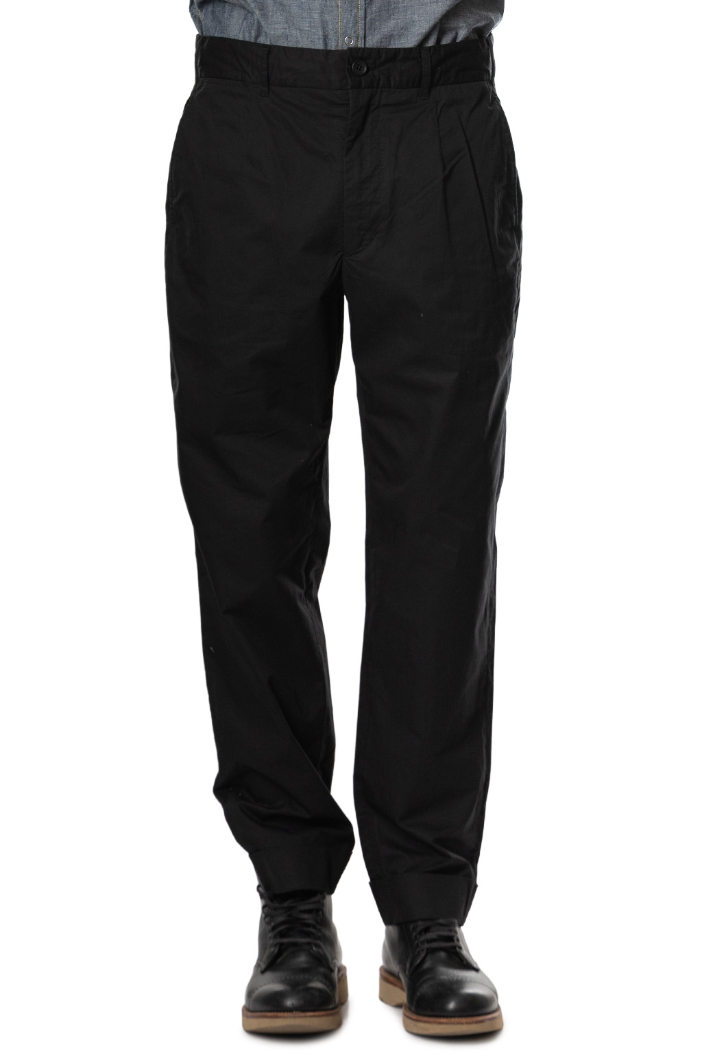 Engineered Garments | Andover Pant - Black Cotton High Count Twill