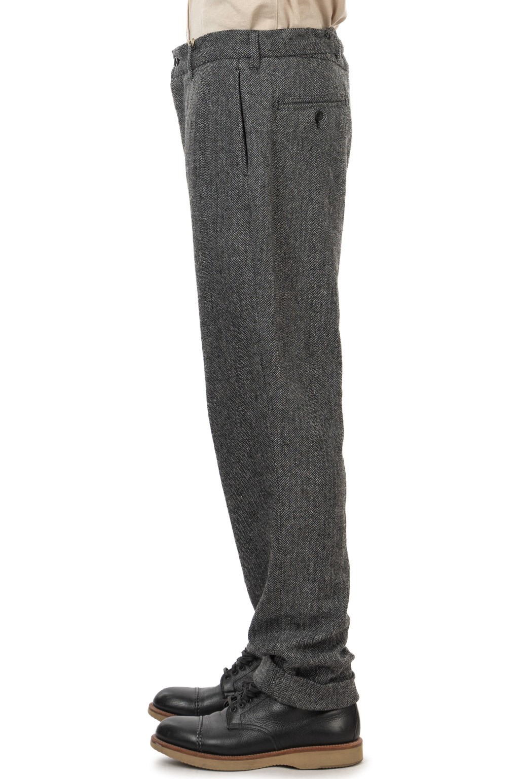 Engineered Garments - Andover Pant - Grey Poly Wool Herringbone