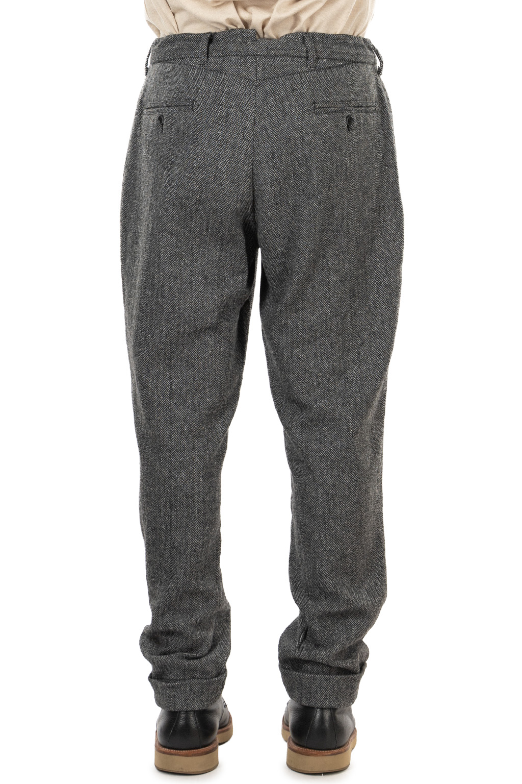 Engineered Garments - Andover Pant - Grey Poly Wool Herringbone