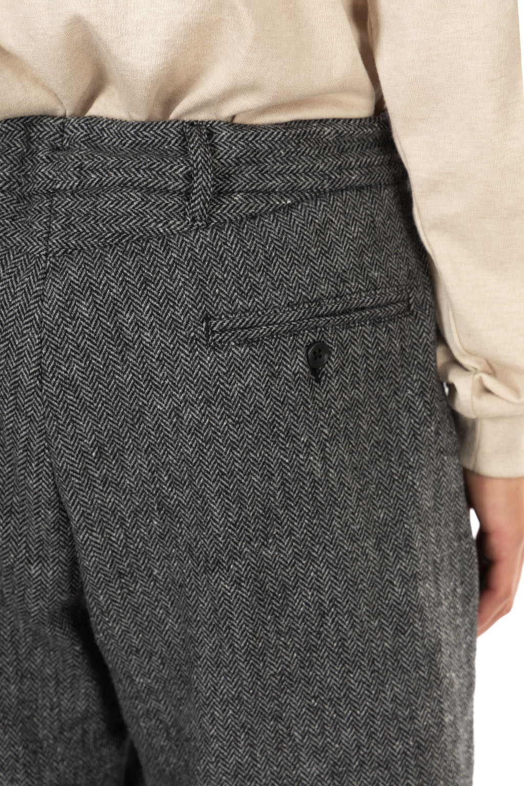 Engineered Garments - Andover Pant - Grey Poly Wool Herringbone