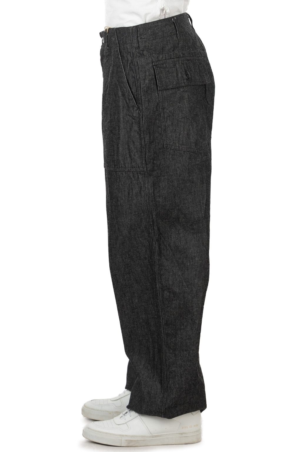 Engineered Garments - Fatigue Pant - Black Cotton Cone Denim