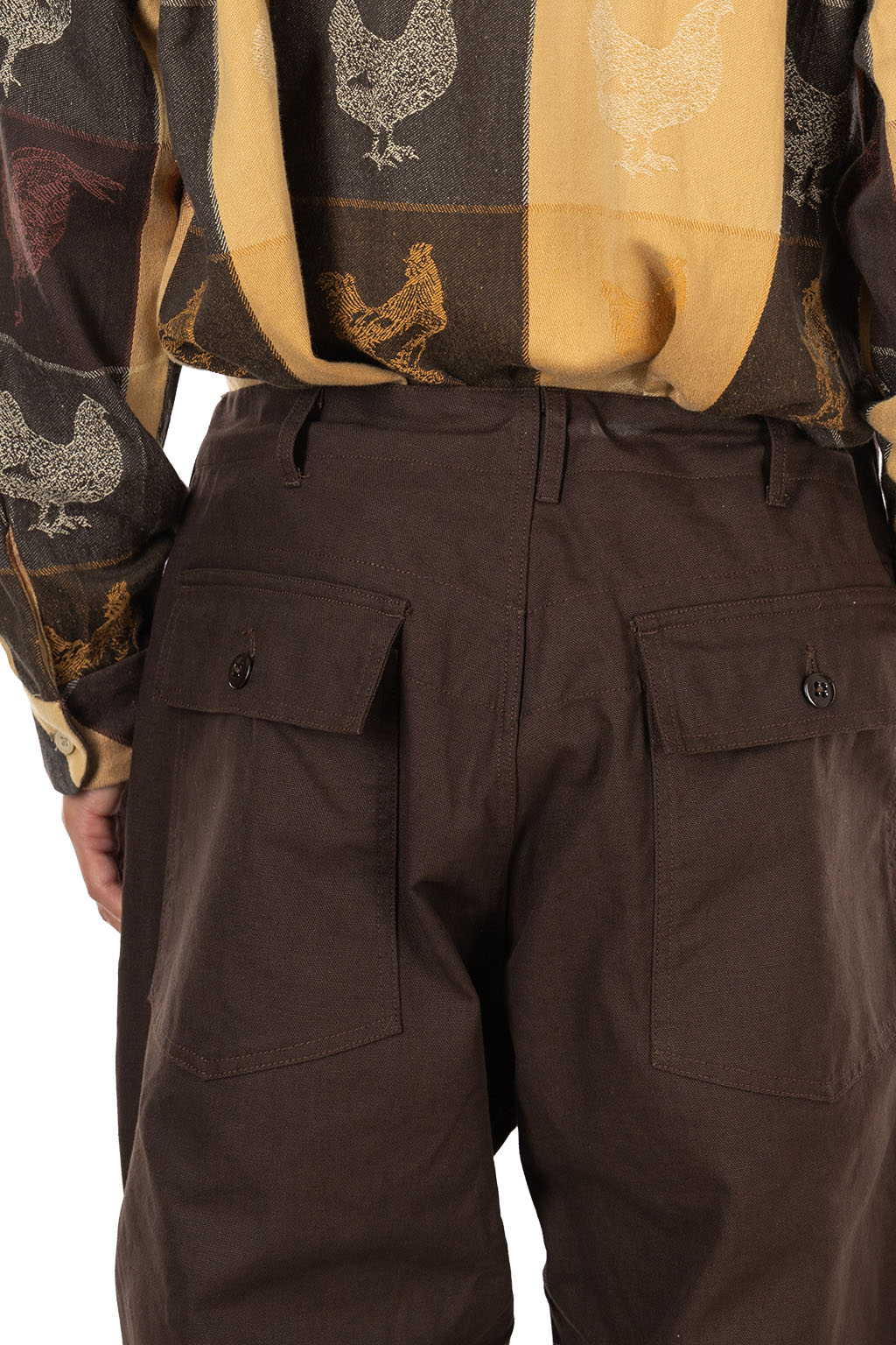 Engineered Garments - Fatigue Pant - Brown 10oz Duck Canvas