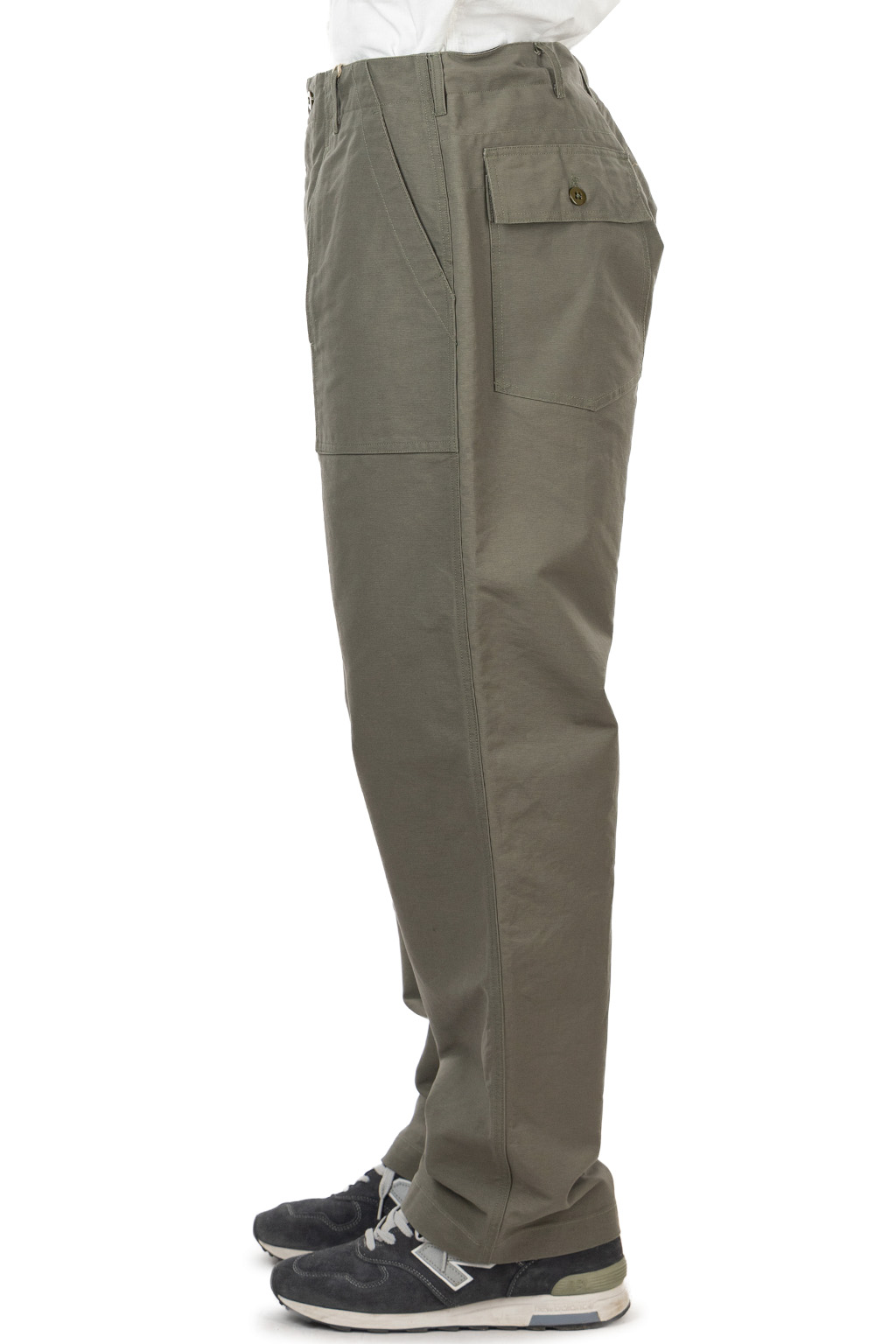 Engineered Garments - Fatigue Pant - Olive Cotton Double Cloth