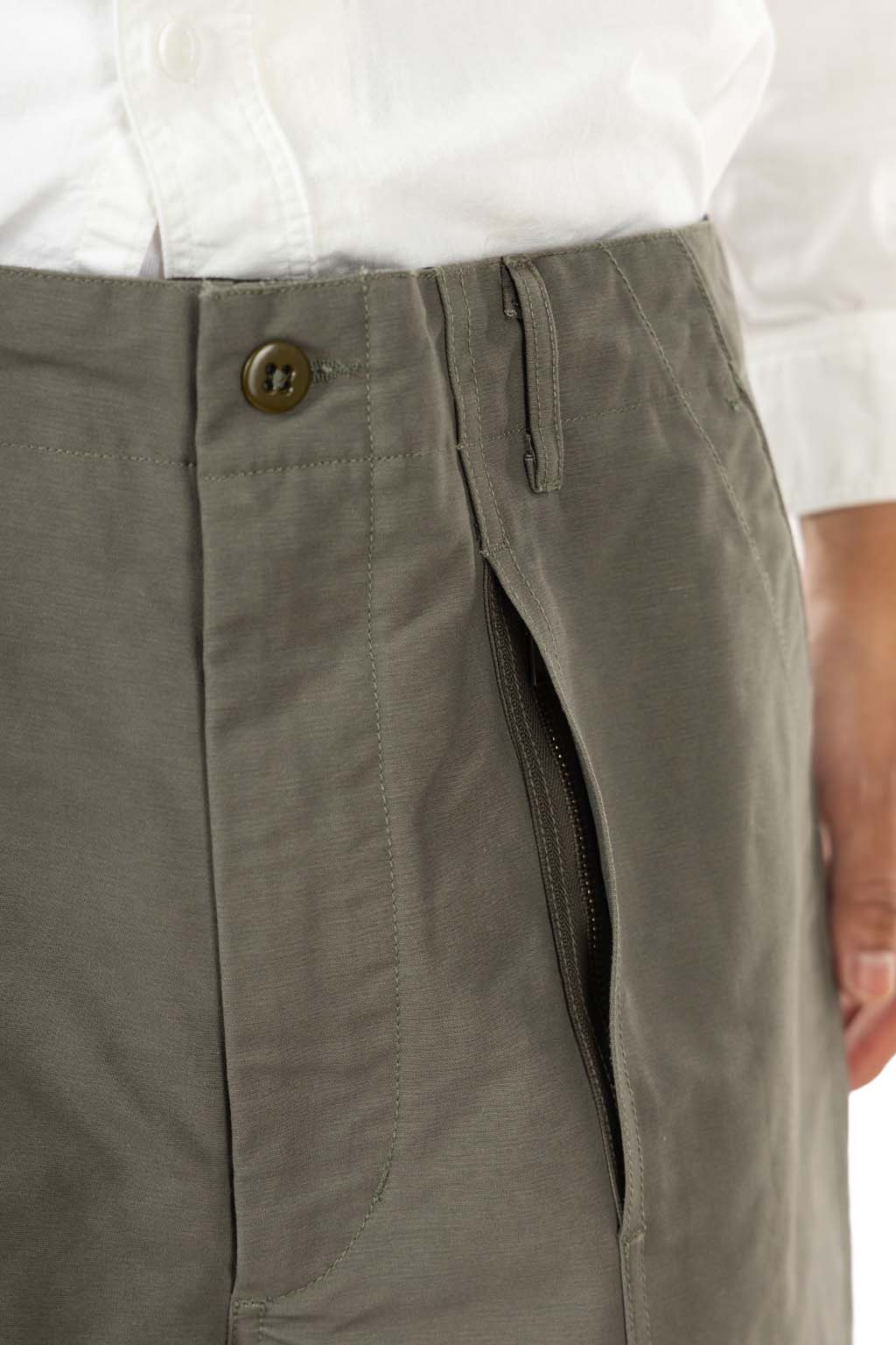 Engineered Garments - Fatigue Pant - Olive Cotton Double Cloth