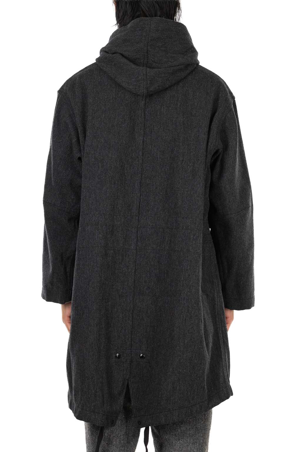 Engineered Garments - Highland Parka - Charcoal Wool Poly Heavy Tweed