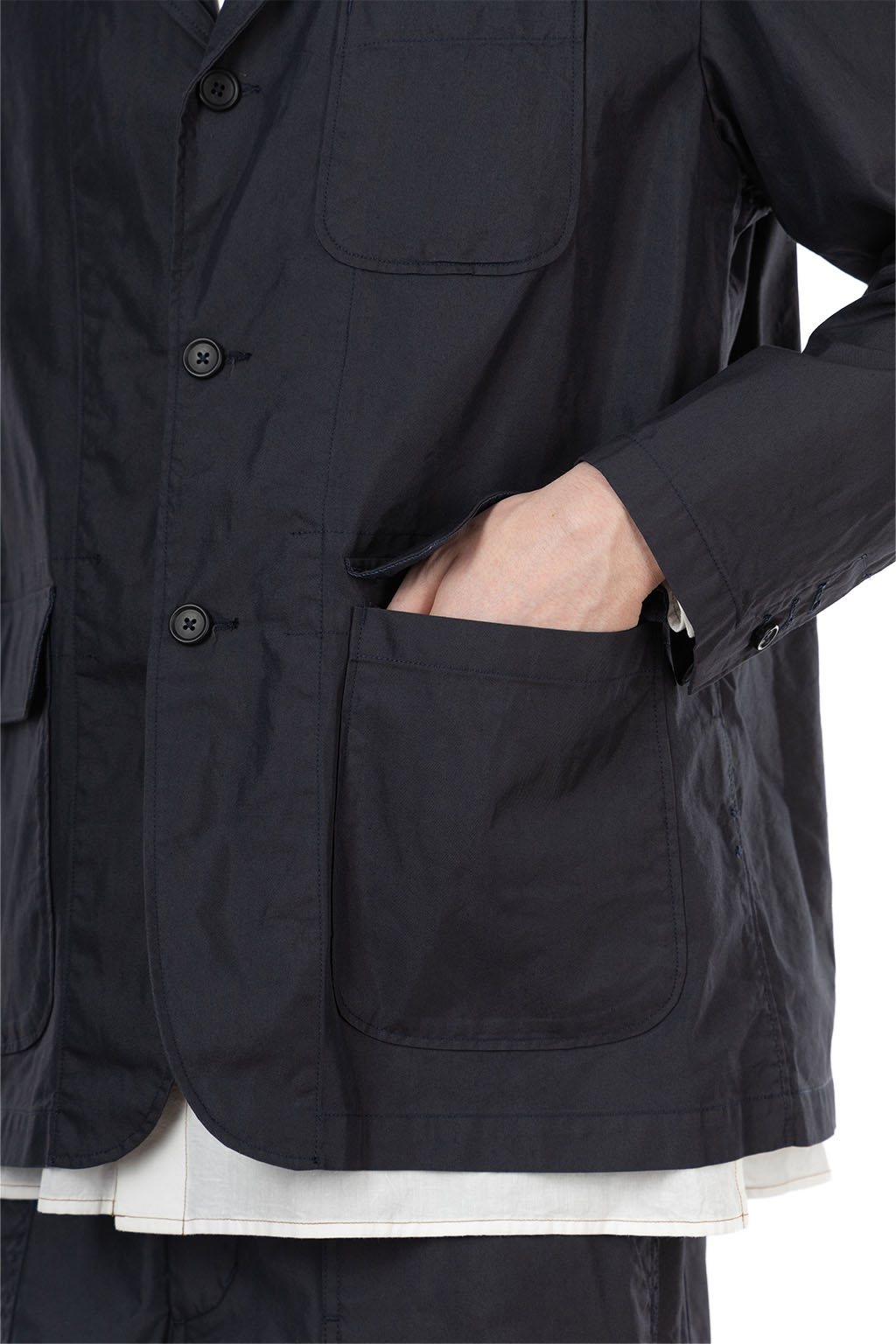 Engineered Garments - Loiter Jacket - Dk.Navy Lt.Weight Nyco Twill