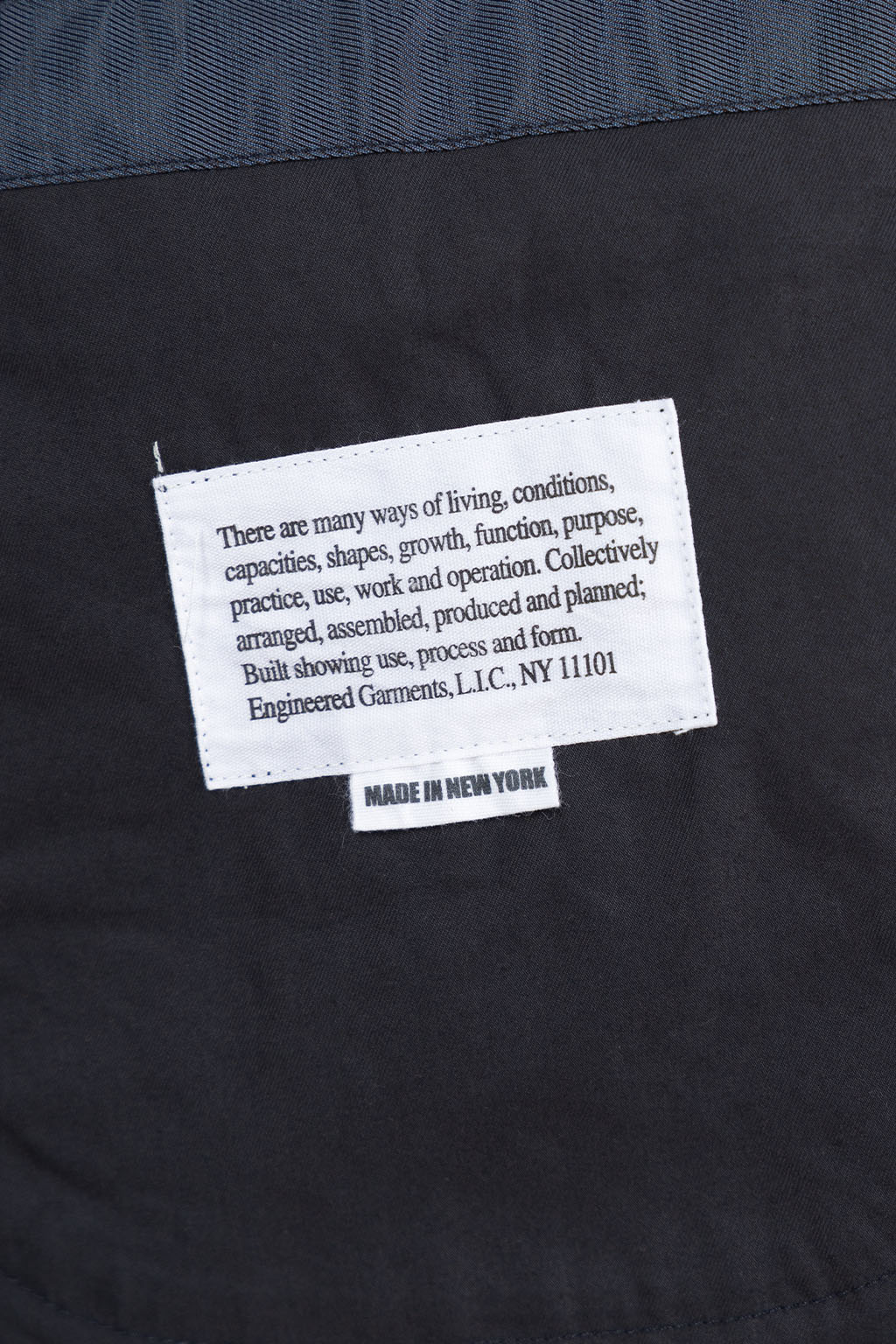 Engineered Garments - Loiter Jacket - Dk.Navy Lt.Weight Nyco Twill