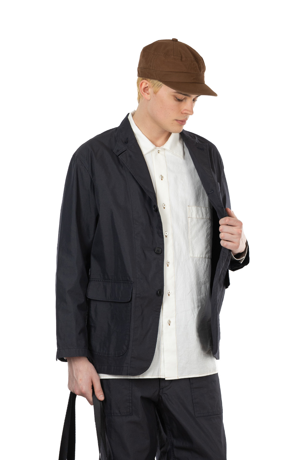 Engineered Garments - Loiter Jacket - Dk.Navy Lt.Weight Nyco Twill