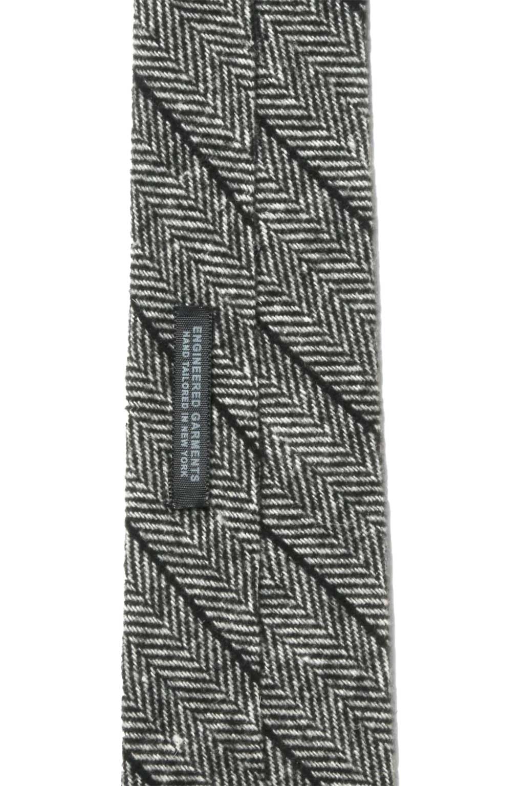 Engineered Garments - Neck Tie - A - Dk.Grey Wool Striped HB