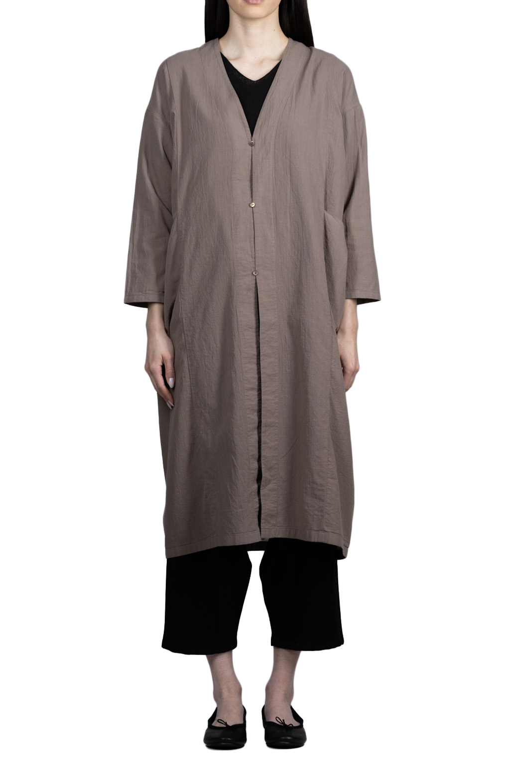 evam eva/ garment dyed tunic トップス（onlinelegaladvise.com）