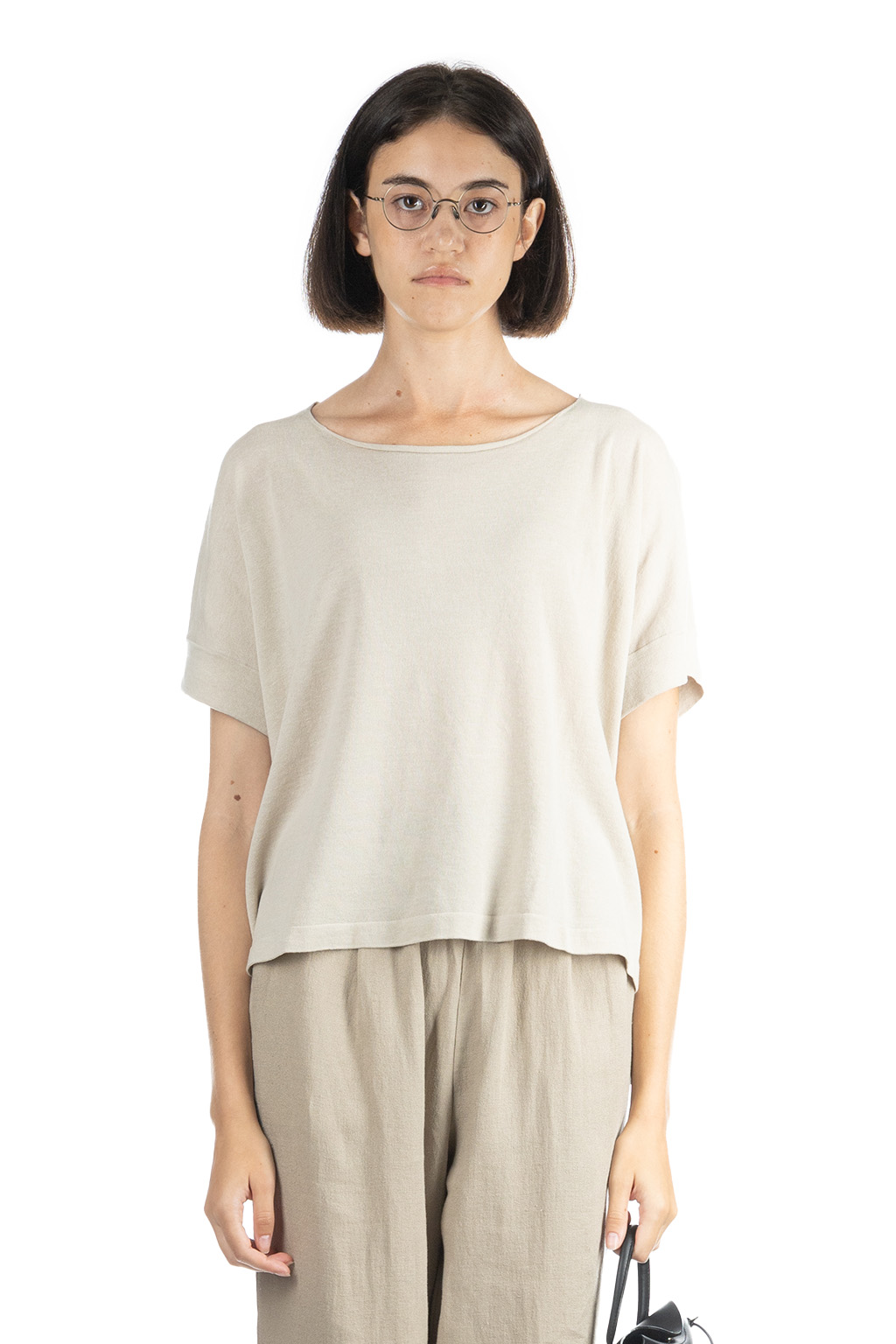 Evam Eva | Cotton Vest-Ecru | Women | Blue Button Shop