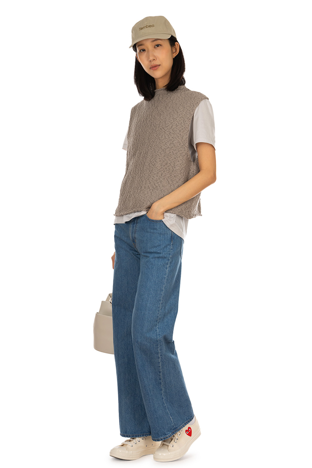 Evam Eva - Cotton Vest - Grege