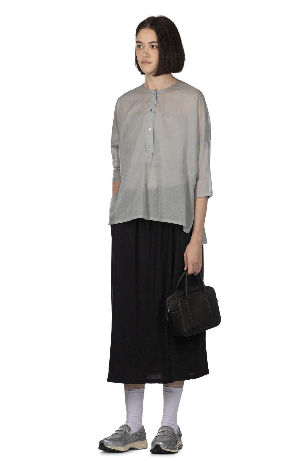 Evam Eva - Cotton Voil Pullover - Air