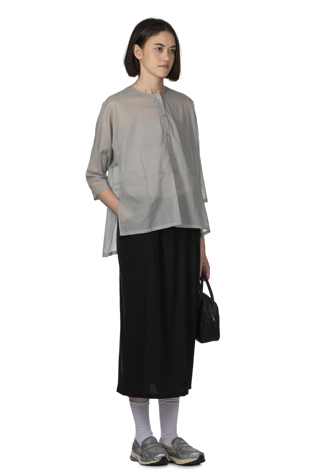 Evam Eva - Cotton Voil Pullover - Air