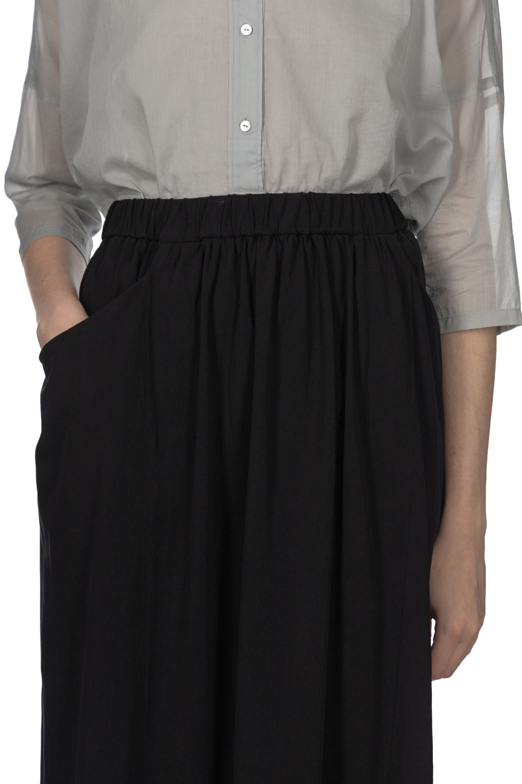 Evam Eva - Cut and Sew Skirt - Black