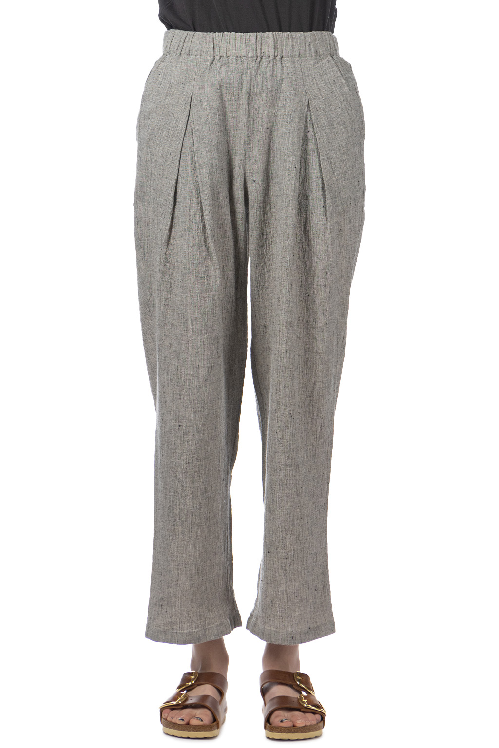 新品 evam eva 2025SS cotton tuck pants Evam Eva Sumi Cotton Tuck Minimalist Pants | eBay