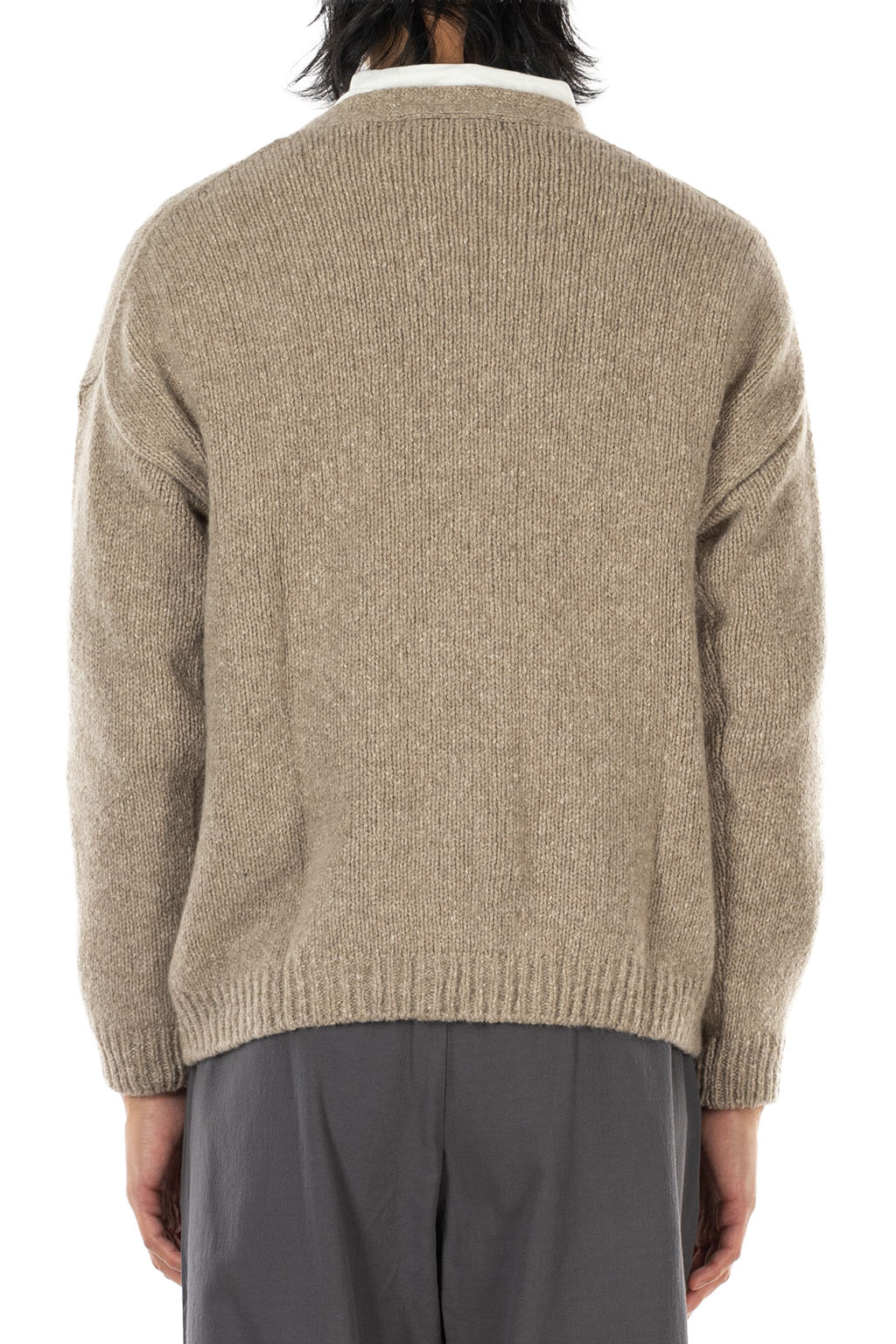 Evam Eva - Men's Cashmere Cardigan - Mocha