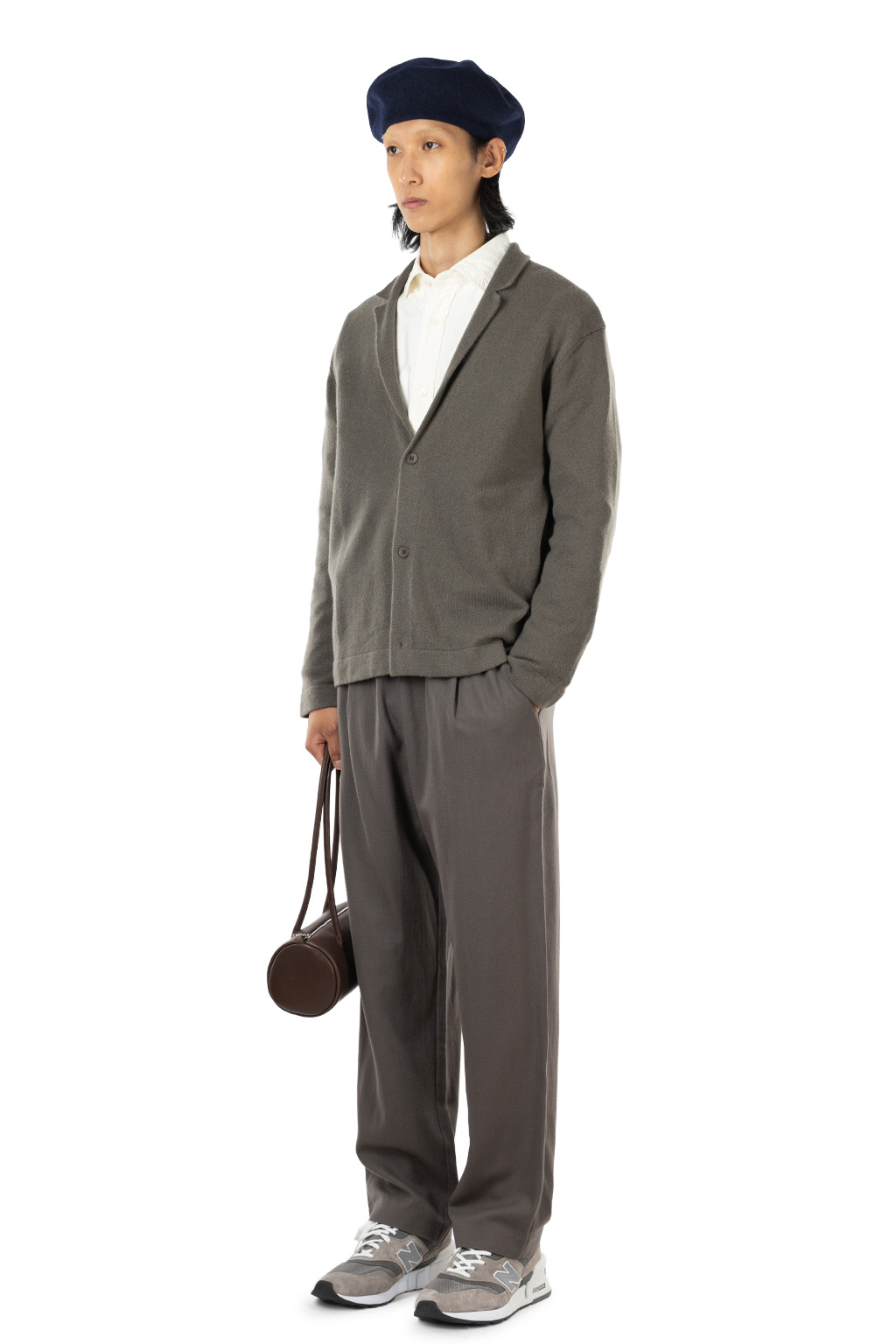 Evam Eva - Men's  Cashmere Jacket - Khaki