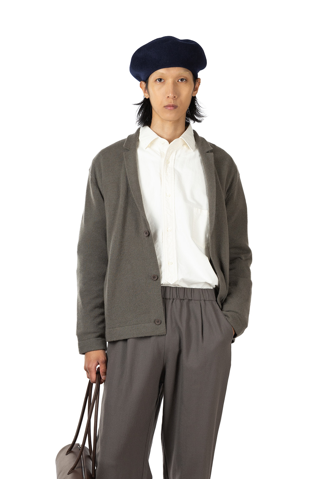 Evam Eva - Men's  Cashmere Jacket - Khaki