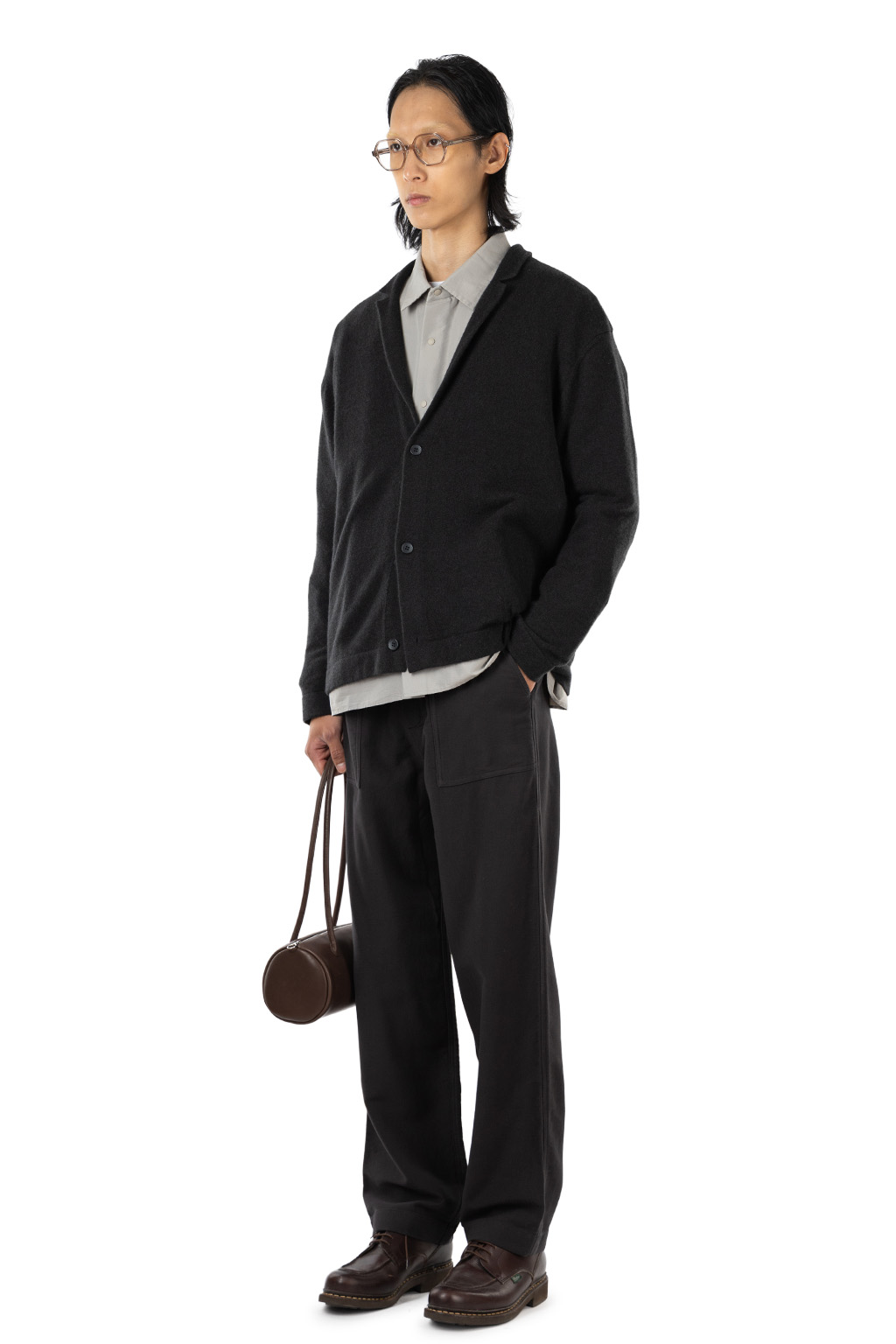 Evam Eva - Men's  Cashmere Jacket - Sumi