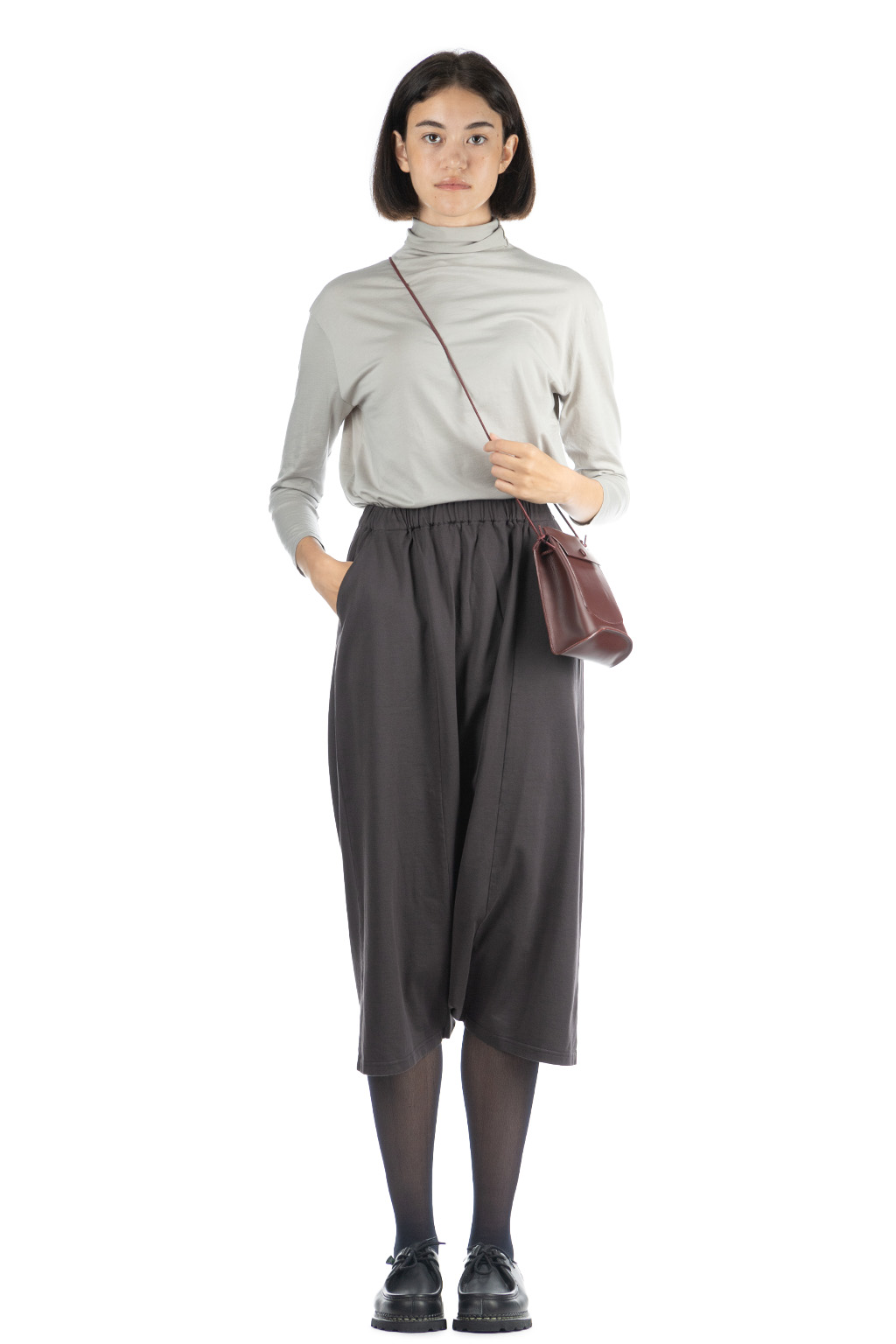 Evam Eva | Sweat sarrouel Pants-Stone Gray | Women | Blue Button Shop
