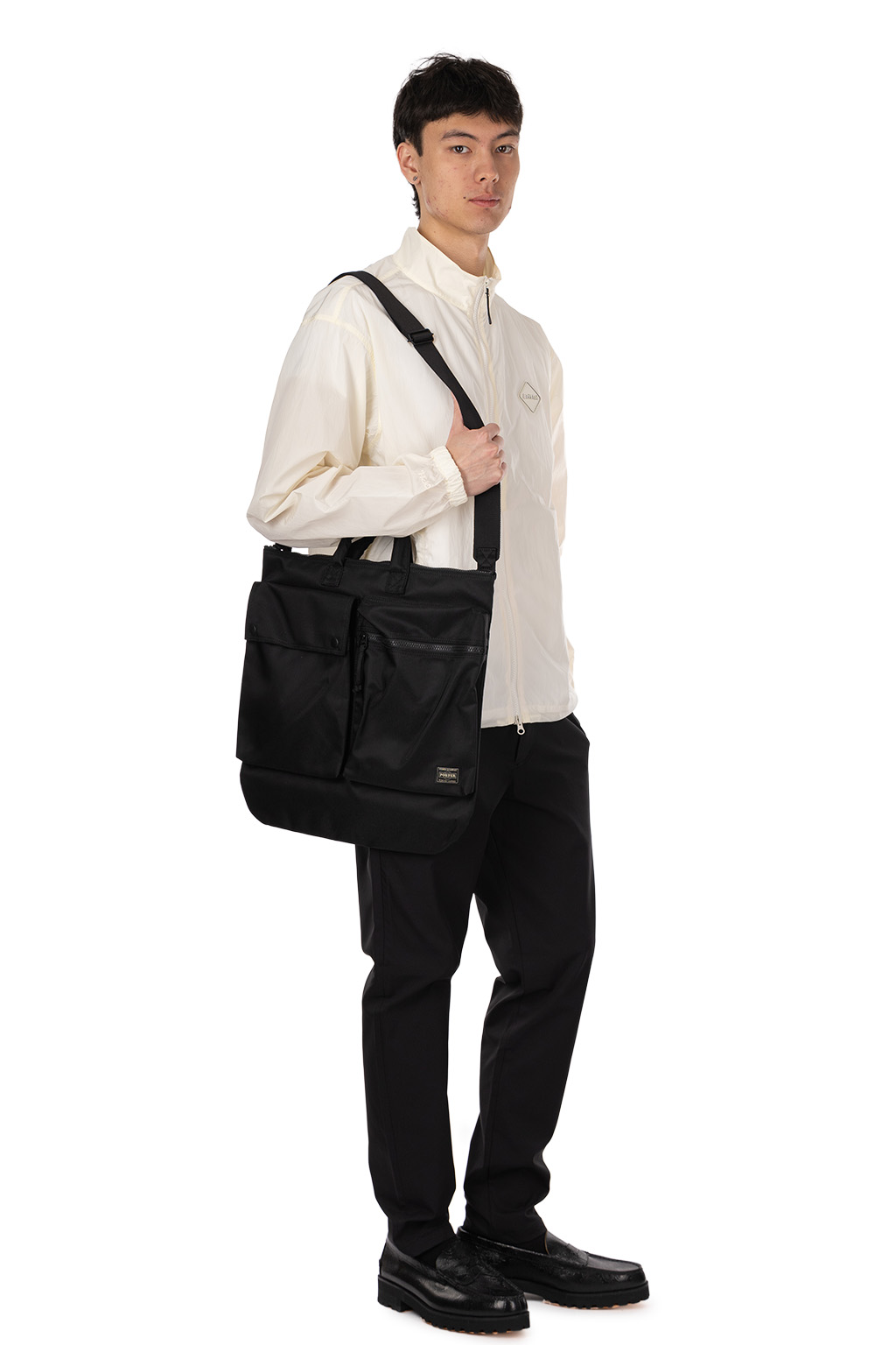 F.C. Real Bristol - BIG LOGO NYLON STANDCOLLAR