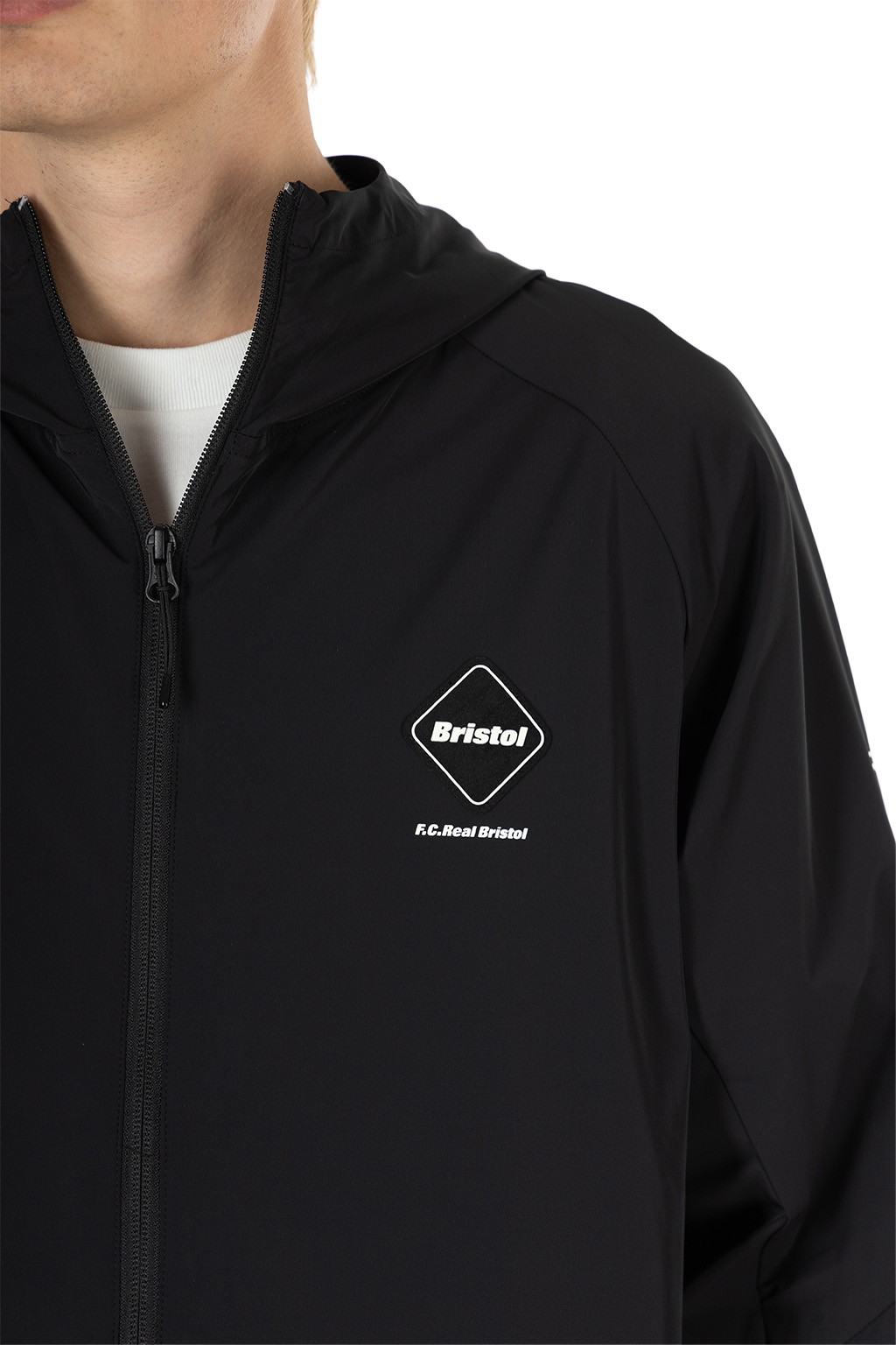 F.C. Real Bristol - Cordura 4Way Stretch Ventilation Jacket - Black