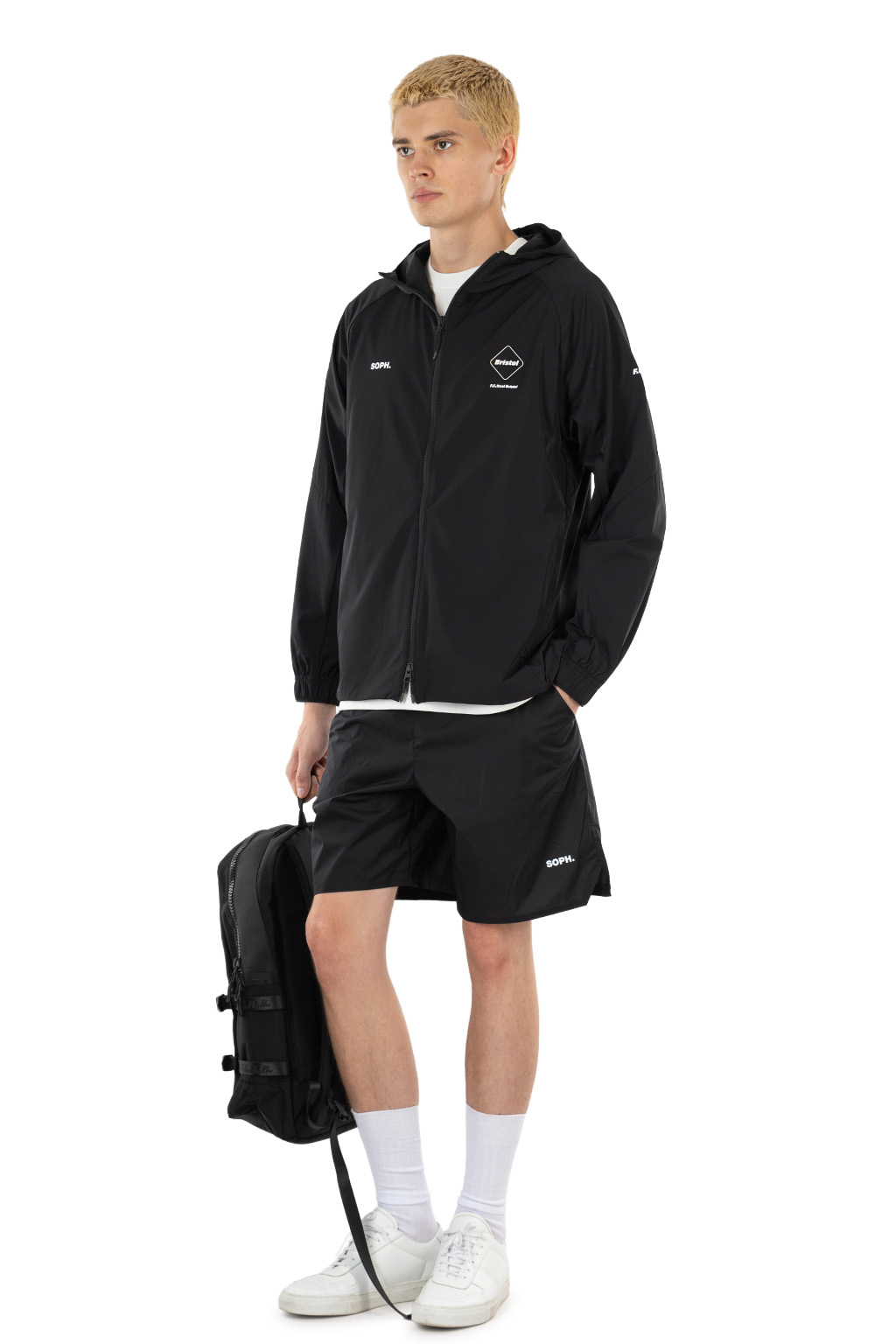 F.C. Real Bristol - Cordura 4Way Stretch Ventilation Jacket - Black
