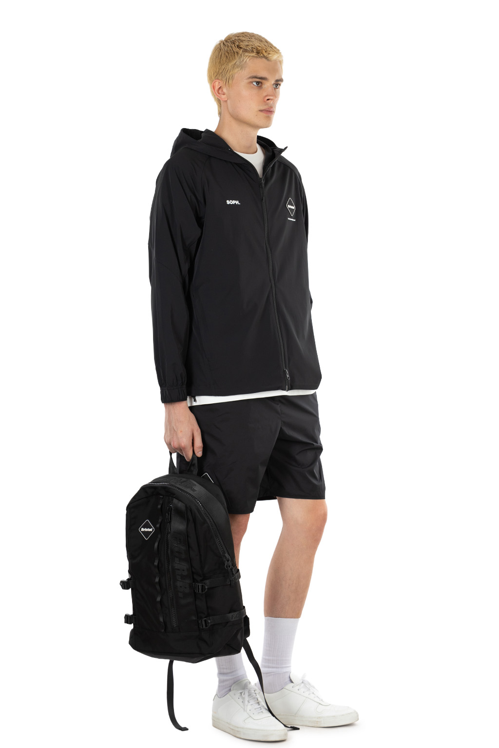 F.C. Real Bristol - Cordura 4Way Stretch Ventilation Jacket - Black